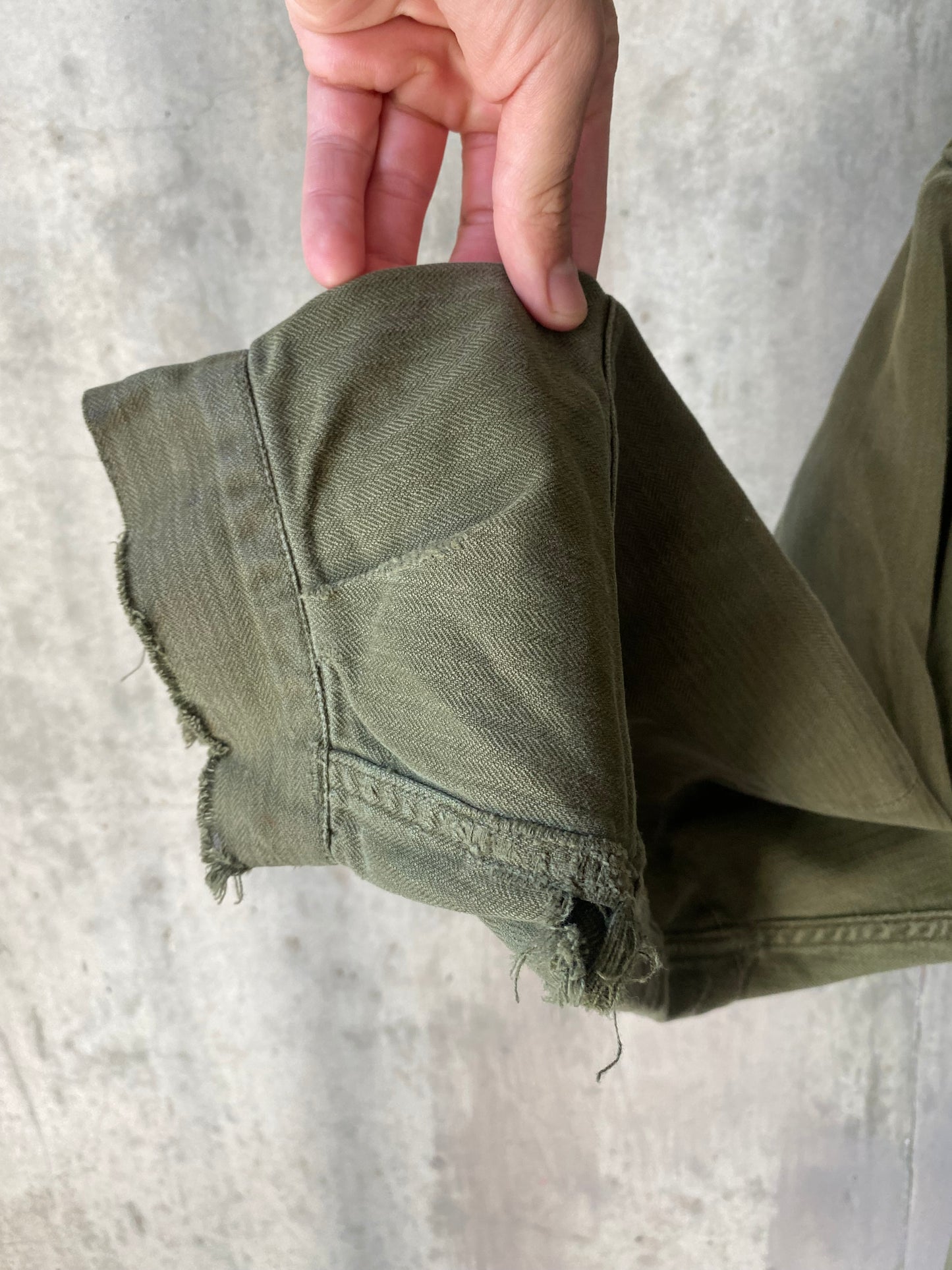 Vintage Military Button Up
