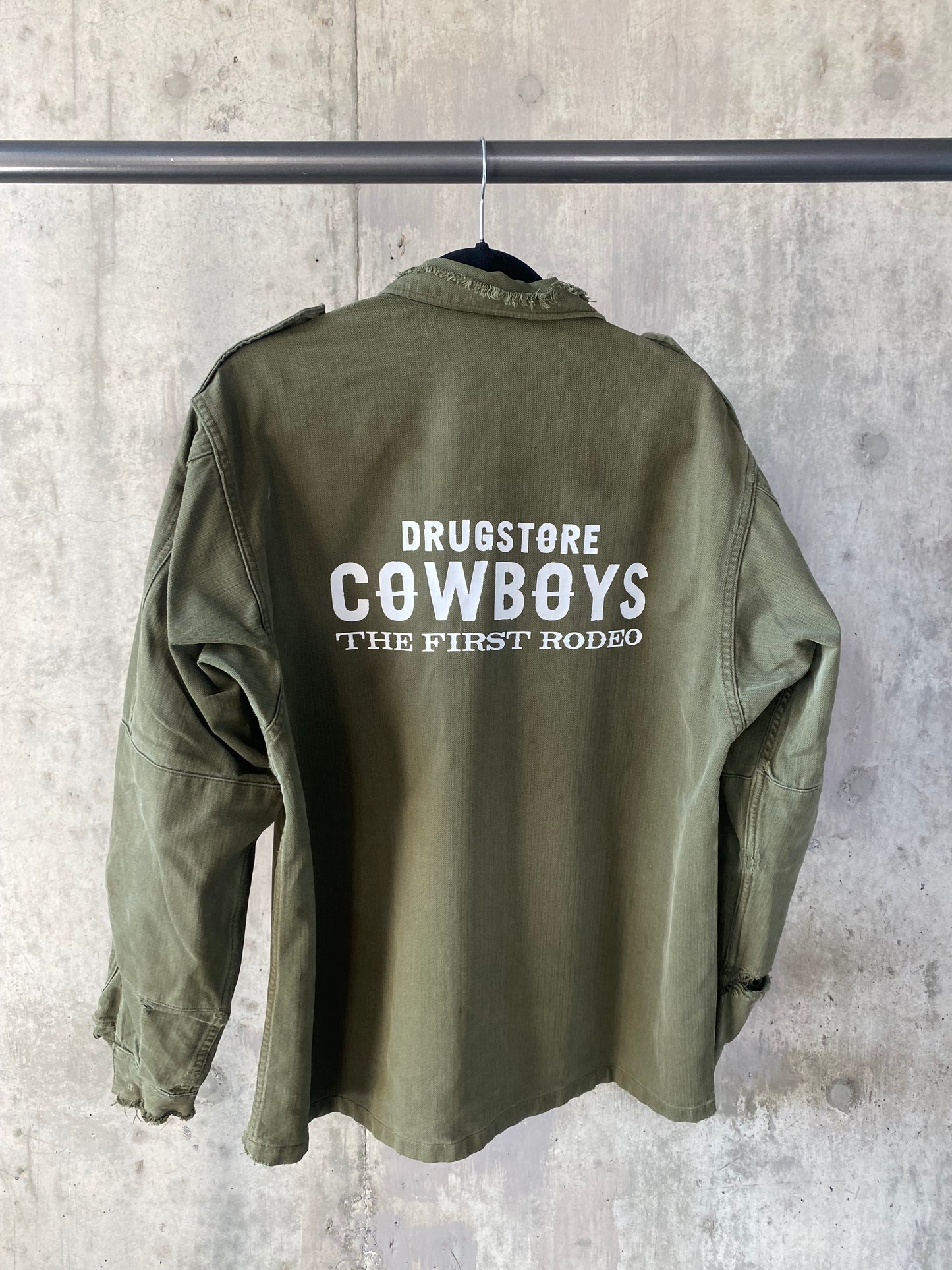Vintage Military Button Up