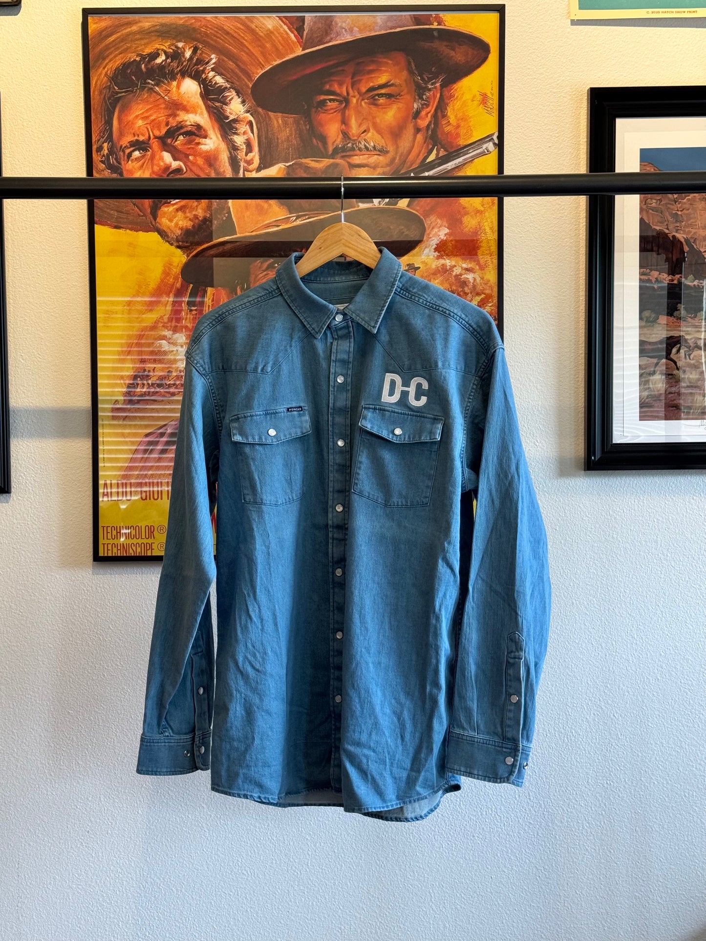 Poncho Button Up
