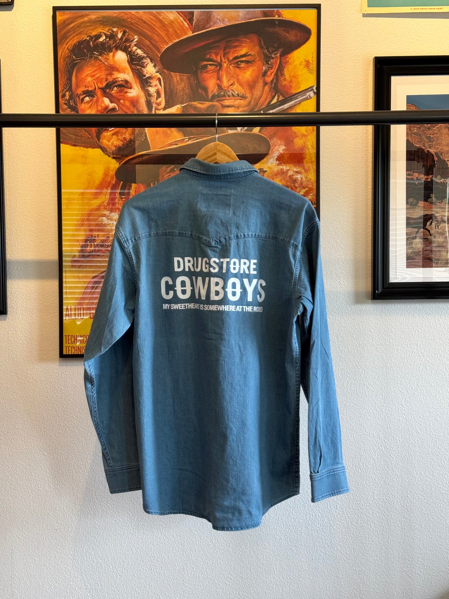 Poncho Button Up