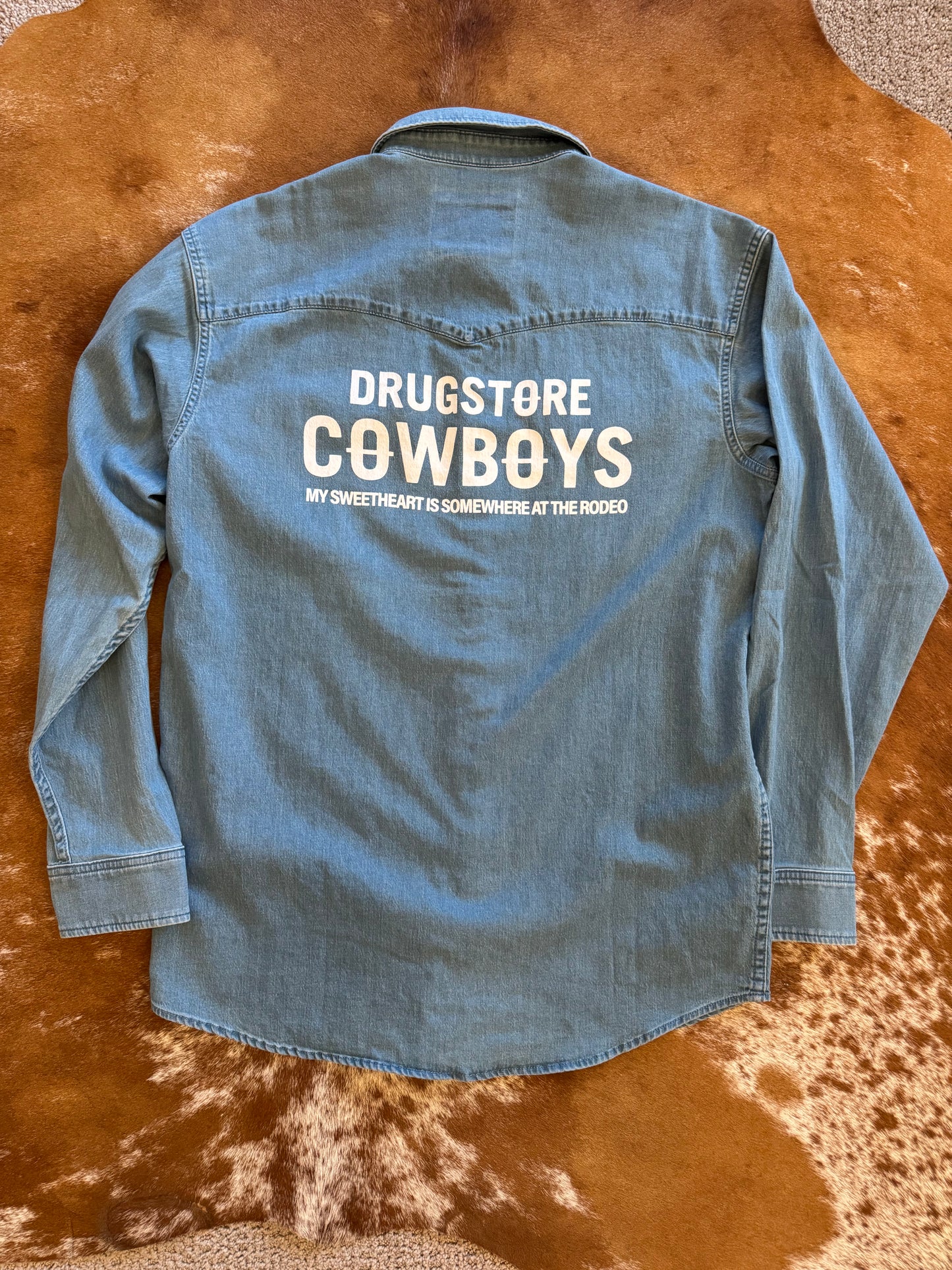 Poncho Button Up