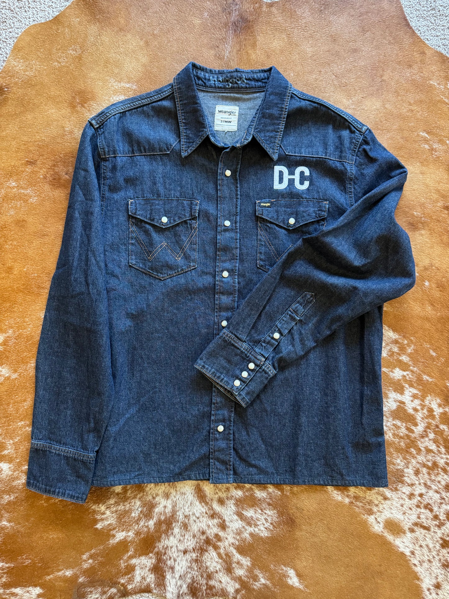 Wrangler Denim Button Up