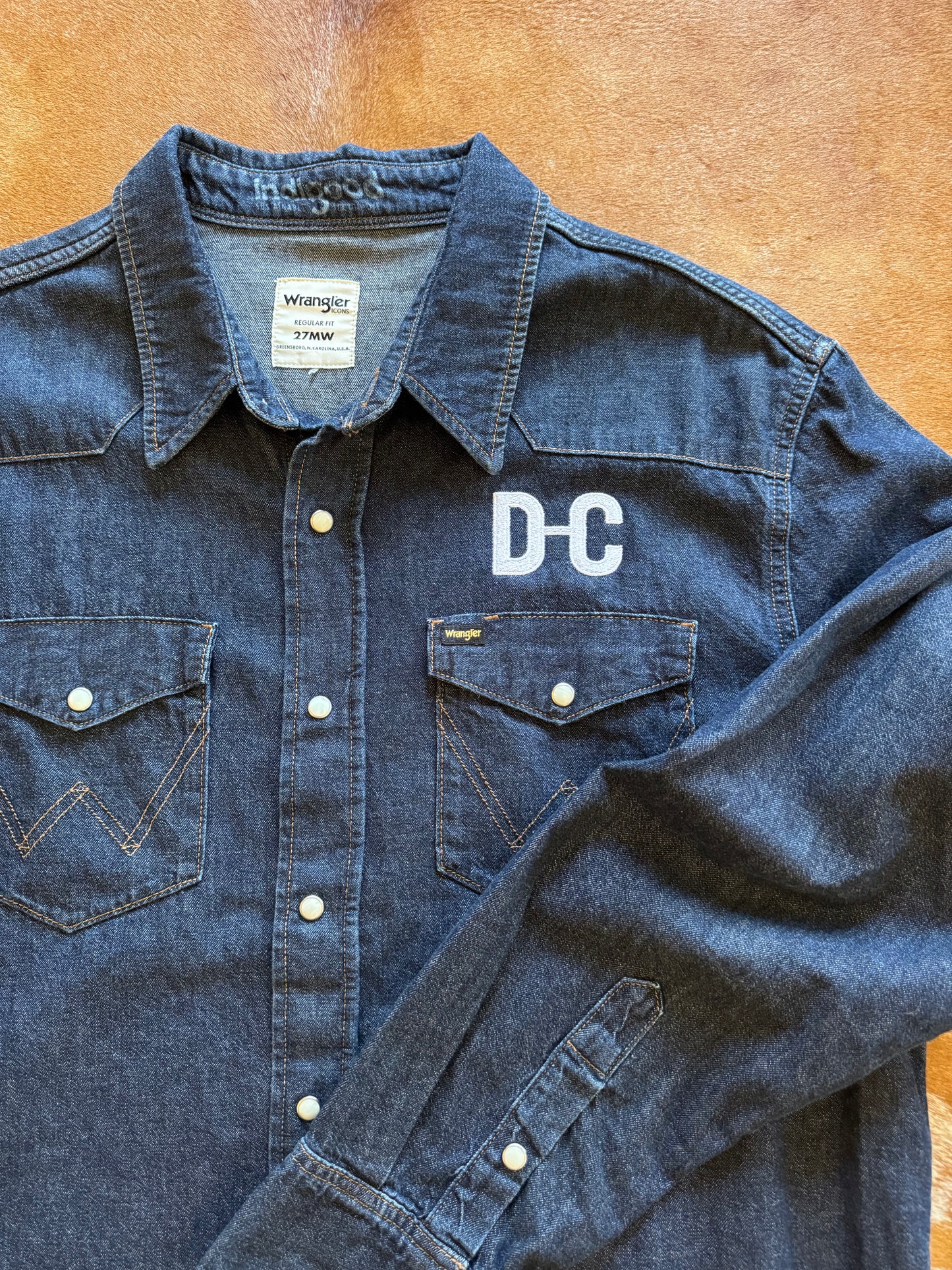 Wrangler Denim Button Up