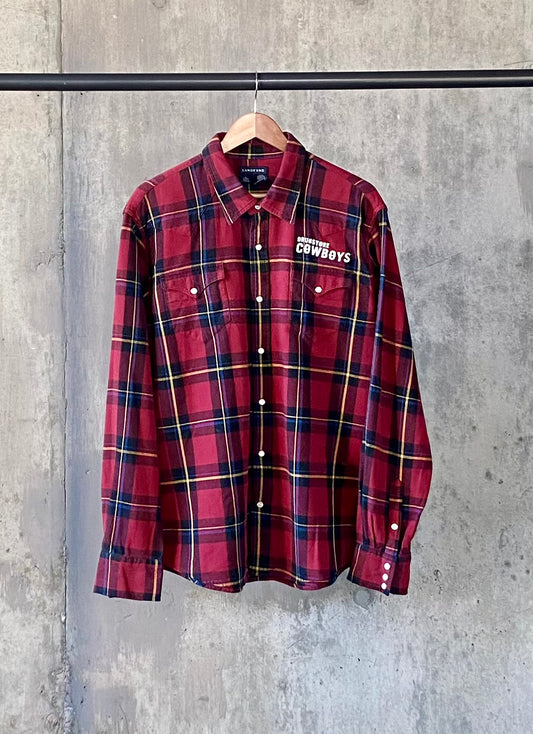 Thrifted Land's End Button Up