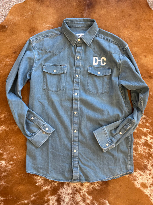 Poncho Button Up