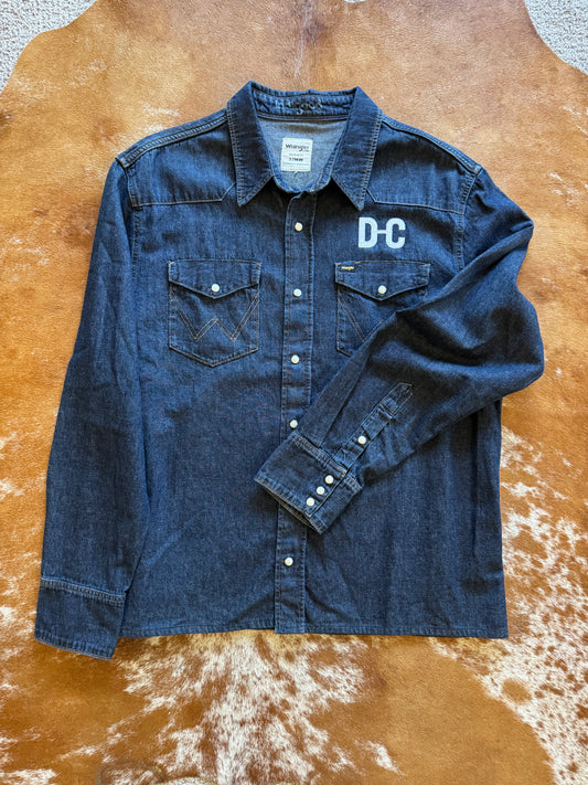 Wrangler Denim Button Up