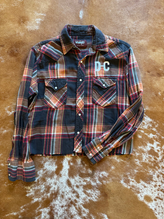 Wrangler Flannel Cropped