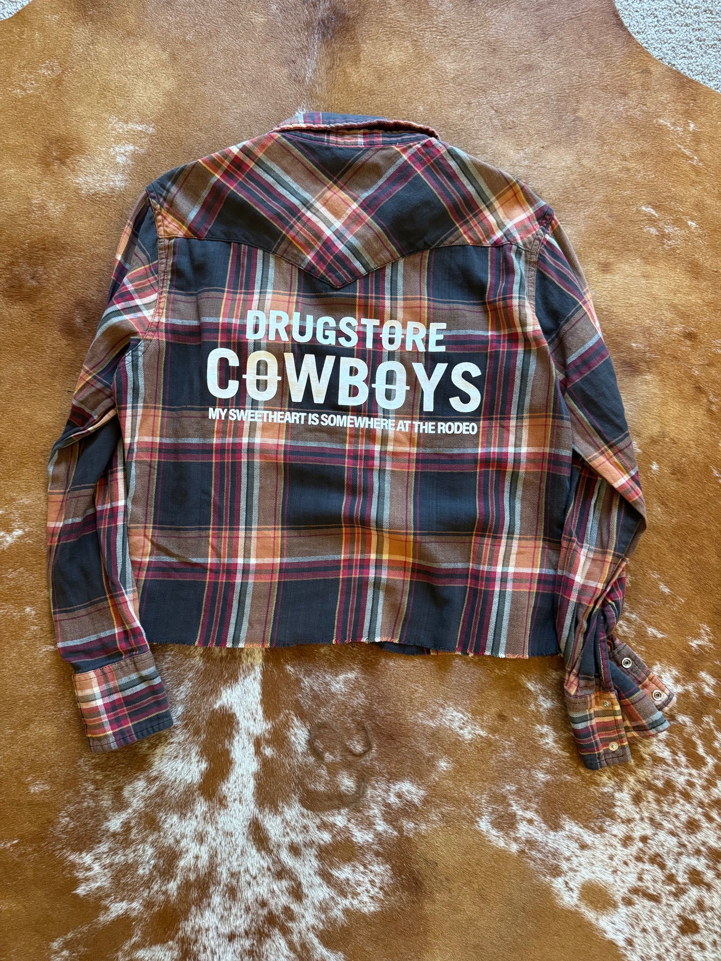 Wrangler Flannel Cropped